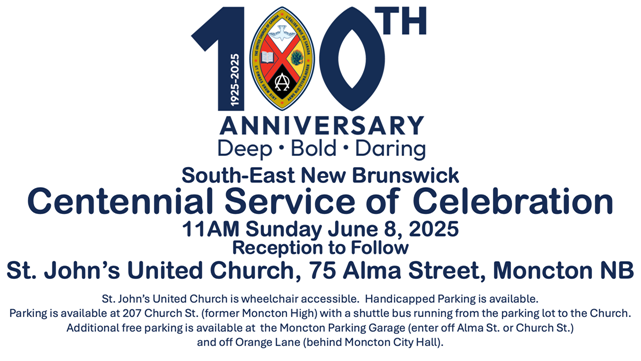 100th Anniversary Service June 8th