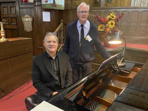 Paul Richard on Organ and PianoDennis Livingstone soloist