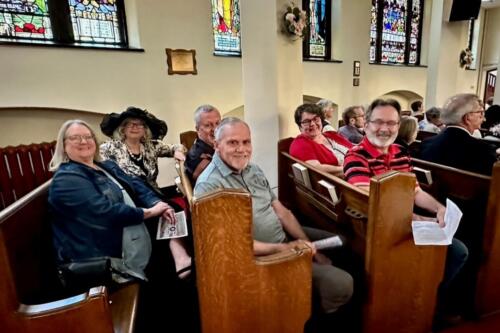 some of the Central gang at 100th Anniversary Service 