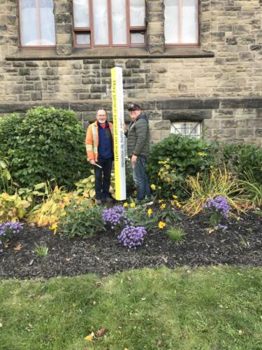 Our new Peace Pole