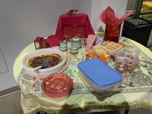 Desserts at Chinese New Year 