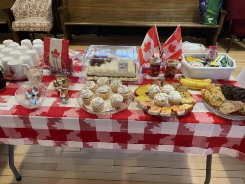 Early Canada Day celebration and send off to everyone for our Summer Pause. An ice cream social is always a great thing.
