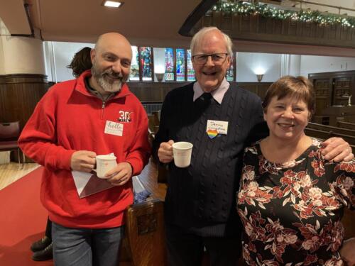 Fellowship and smiles 